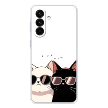 Чехол с рисунком кот на Samsung Galaxy A27 (Коты в очках)