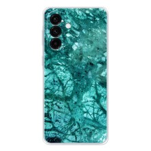 Мраморный чехол на Samsung Galaxy A27 (VPrint) (Зеленый мрамор)