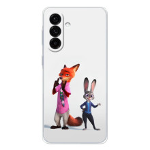 Силиконовый чехол с принтом Зоотрополіс для Samsung Galaxy A27 – Джуди и Ник