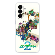 Силиконовый чехол с принтом Зоотрополіс для Samsung Galaxy A27 – Зоотрополис логотип
