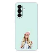 Силіконовый Чохол на Samsung Galaxy A27 з картинкой Модных девушек (В шапці)