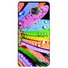 Чехлы (ART) Цветы на Samsung Galaxy A3 2016 / A3100 / A310F (VPrint) (Семицветик)