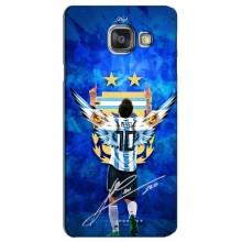 Чехлы для Samsung Galaxy A3 2016 / A3100 / A310F (Leo чемпион) (AlphaPrint) (Месси сборная)
