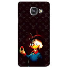 Чехлы для Samsung Galaxy A3 2016 / A3100 / A310F - Скрудж МакДак Louis Vuitton (PREMIUMPrint) (Скрудж с бриллиантом)