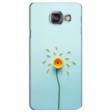 Чехлы с Цветами для Samsung Galaxy A3 2016 / A3100 / A310F (VPrint) (Желтый цветок)