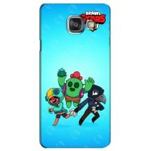 Чехлы Brawl Stars для Samsung Galaxy A3 2016 / A3100 / A310F (AlphaPrint)