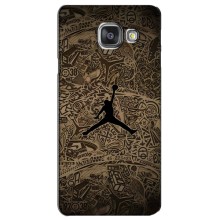 Чехлы для Samsung Galaxy A3 2016 / A3100 / A310F - с картинкой JORDAN (AlphaPrint) (Logo Jordan)
