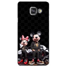 Чехол Disney Mouse Samsung Galaxy A3 2016 / A3100 / A310F (PREMIUMPrint) – Семья Маусов