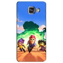 Чехол для Samsung Galaxy A3 2016 / A3100 / A310F Бравл Старс (VPrint)