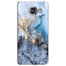 Мраморный чехол на Samsung Galaxy A3 2016 / A3100 / A310F (VPrint) (Нежный мрамор)