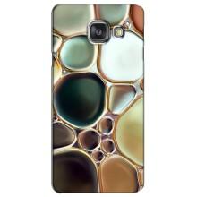 Мраморный чехол на Samsung Galaxy A3 2016 / A3100 / A310F (VPrint) (Радужный Мрамор)