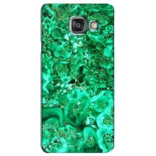 Мраморный чехол на Samsung Galaxy A3 2016 / A3100 / A310F (VPrint) (Салатный Мрамор)