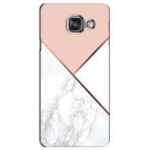 Мраморный чехол на Samsung Galaxy A3 2016 / A3100 / A310F (VPrint) (Тройной мрамор)
