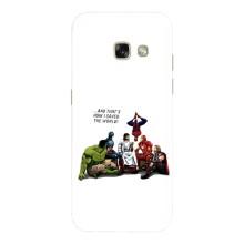 Чохли для Samsung Galaxy A3 2017 / A320 / A320F (Для Християн) – Ісус супергерой