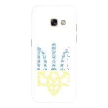 Чохли для Samsung Galaxy A3 2017 / A320 / A320F Укр. Символіка (AlphaPrint) (Герб з букв)