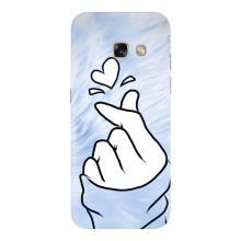 Чехлы (Знак сердечка) на Samsung Galaxy A3 2017 / A320 / A320F – Сердечка знак