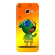Чехол Бравл Старс для Samsung Galaxy A3 2017 / A320 / A320F – LEON в кофте