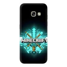 Чехол майнкрафт для Samsung Galaxy A3 2017 / A320 / A320F (MineCraft 2)