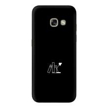 Чехол с картинками на черном фоне для Samsung Galaxy A3 2017 / A320 / A320F – Книжки
