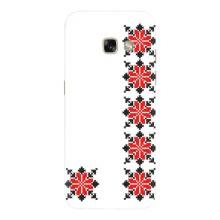 Силіконовый Чохол на Samsung Galaxy A3 2017 / A320 / A320F з картинкой Вишиванки – Силует вишиванки
