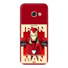 Чехол Супергерой Железный человек на Samsung Galaxy A3 2017 / A320 / A320F – Iron man