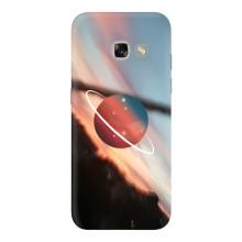 Чехол (ТПУ) с планетами на Samsung Galaxy A3 2017 / A320 / A320F – Сатурн