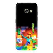 Чехлы для Samsung Galaxy A3 2017 / A320 / A320F (Персонажи Майн Крафт) – Герой Майнкрафт