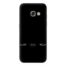 Силиконовый бампер с картинкой машины на Samsung Galaxy A3 2017 / A320 / A320F – Силует Audi