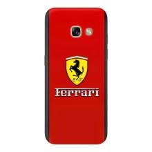 Силиконовый бампер с картинкой машины на Samsung Galaxy A3 2017 / A320 / A320F – Ferrari Logo