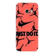 Силіконовый Чохол Nike Air Jordan на Гелексі А3 2017 – Just Do It