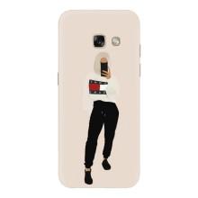 Силиконовый Чехол на Samsung Galaxy A3 2017 / A320 / A320F с картинкой Стильных Девушек – Стильная