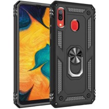 Ударопрочный чехол Serge Ring for Magnet для Samsung Galaxy A20 / A30 – undefined