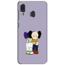 Чехлы для Samsung Galaxy A30 2019 (A305F) - Bearbrick Louis Vuitton (PREMIUMPrint) (Дружба Беарбрик)