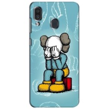 Чехлы для Samsung Galaxy A30 2019 (A305F) - Bearbrick Louis Vuitton (PREMIUMPrint) (Плач Bearbrick)