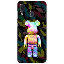 Чехлы для Samsung Galaxy A30 2019 (A305F) - Bearbrick Louis Vuitton (PREMIUMPrint) (Яркий Bearbrick)