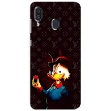 Чехлы для Samsung Galaxy A30 2019 (A305F) - Скрудж МакДак Louis Vuitton (PREMIUMPrint) (Скрудж с бриллиантом)