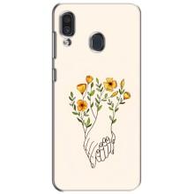 Чехлы для любимой на Самсунг Ґелексі А30 2019 (А305Ф) (VPrint) (Руки любві)