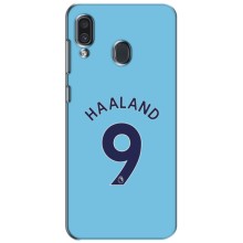 Чехлы с принтом для Samsung Galaxy A30 2019 (A305F) Футболист (Ерлинг Холанд 9)