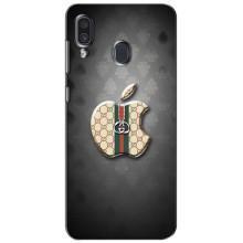 Чохли  GUCCI для Самсунг Ґелексі А30 2019 (А305Ф) (AlphaPrint) (Apple gucci)