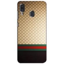 Чохли  GUCCI для Самсунг Ґелексі А30 2019 (А305Ф) (AlphaPrint) (Гуччі Фон)