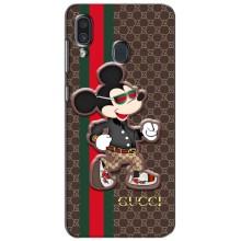 Чохли  GUCCI для Самсунг Ґелексі А30 2019 (А305Ф) (AlphaPrint) (Маус Гуччі)