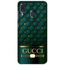 Чохли  GUCCI для Самсунг Ґелексі А30 2019 (А305Ф) (AlphaPrint) (Текстура Гуччі)