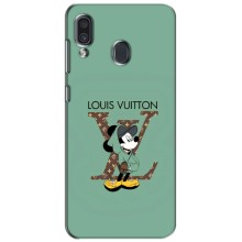 Чохли Луі Вітон для Samsung Galaxy A30 2019 (A305F) (AlphaPrint - LOUIS VUITTON) (Міккі Маус LV)