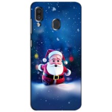 Чехлы на Новый Год Samsung Galaxy A30 2019 (A305F) – Маленький Дед Мороз
