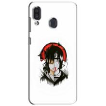 Чехлы на тему: Итачи Учиха для Samsung Galaxy A30 2019 (A305F) (AlphaPrint)