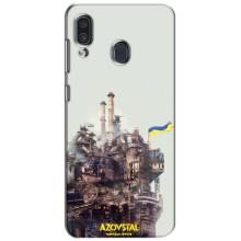 Чехлы на военную тематику для Samsung Galaxy A30 2019 (A305F) – Азовсталь