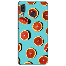 Чохли з фруктами для Samsung Galaxy A30 2019 (A305F) (VPrint) (Грейпфрут)