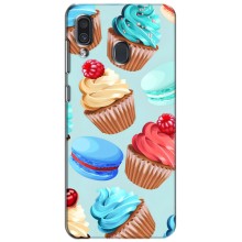 Чохли з фруктами для Samsung Galaxy A30 2019 (A305F) (VPrint) (Кексики)