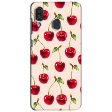 Чохли з фруктами для Samsung Galaxy A30 2019 (A305F) (VPrint) (Черешня)