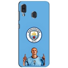 Чохли з футболістом Ерлінг Холанд для Samsung Galaxy A30 2019 (A305F) (AlphaPrint) (Холанд Манчестер Сіті)